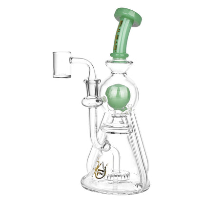 Pulsar Triple Threat 3-Arm Recycler Rig - 10" / 14mm F - Smoke N’ Poke