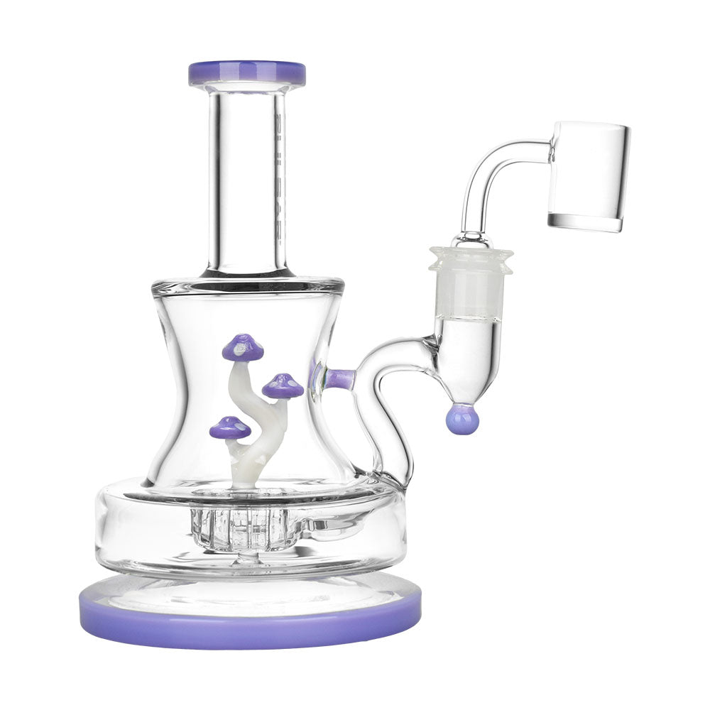 Pulsar Shadow Lurking Shrooms Dab Rig | 7.25" | 14mm F - Smoke N’ Poke