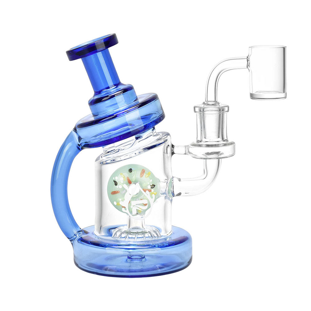 Pulsar Smoking Donuts Dab Rig | 6" | 14mm F - Smoke N’ Poke