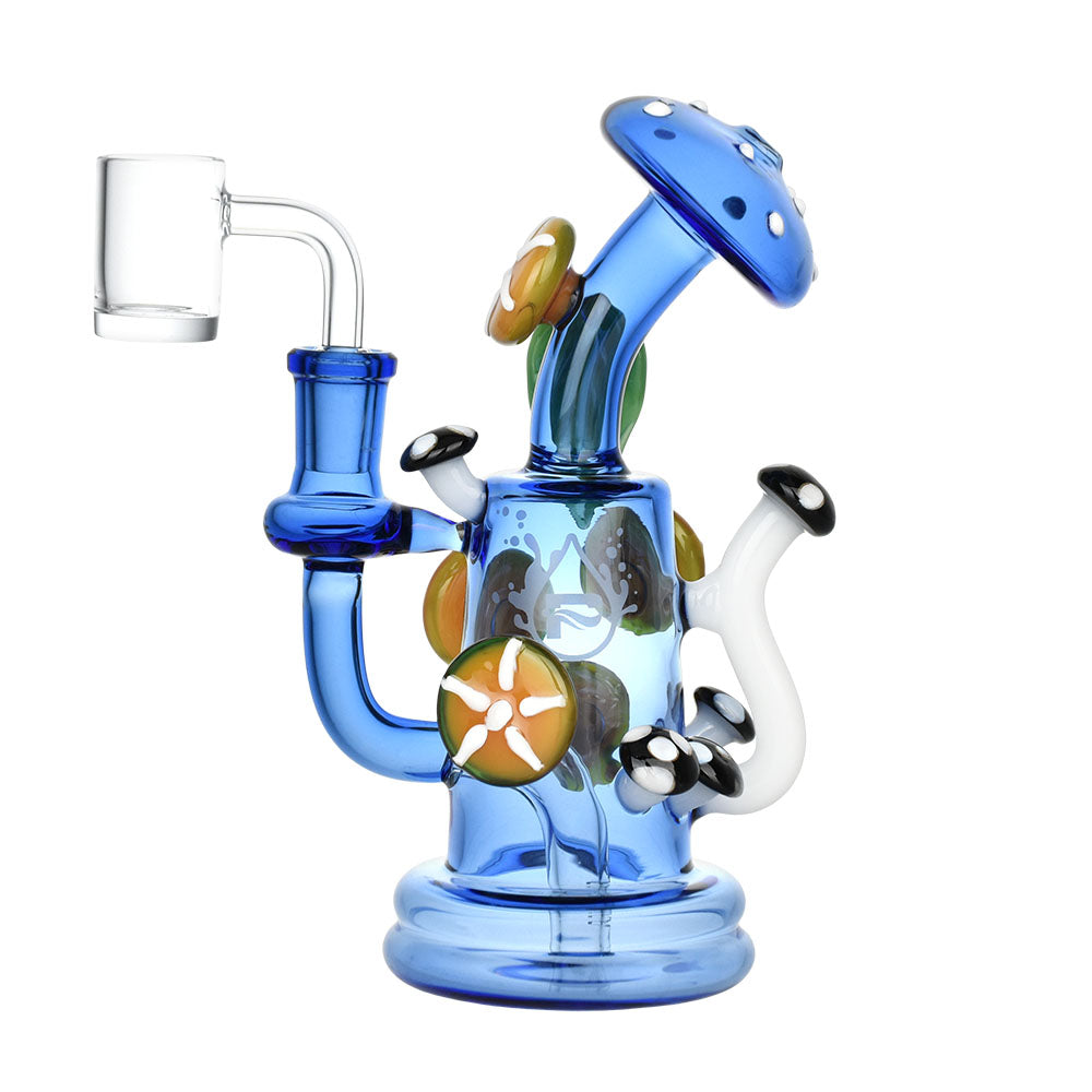 Pulsar Shroom Crazy Dab Rig | 6.75" | 14mm F - Smoke N’ Poke