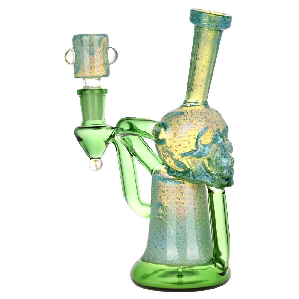 Pulsar AI Life Form Bubble Matrix Recycler Water Pipe | 7.25" | 14mm F - Smoke N’ Poke