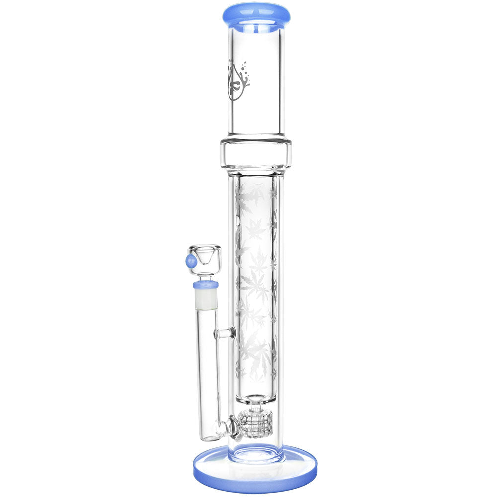 Pulsar Double Wall Perc Tube Water Pipe | 16.75" | 14mm F - Smoke N’ Poke