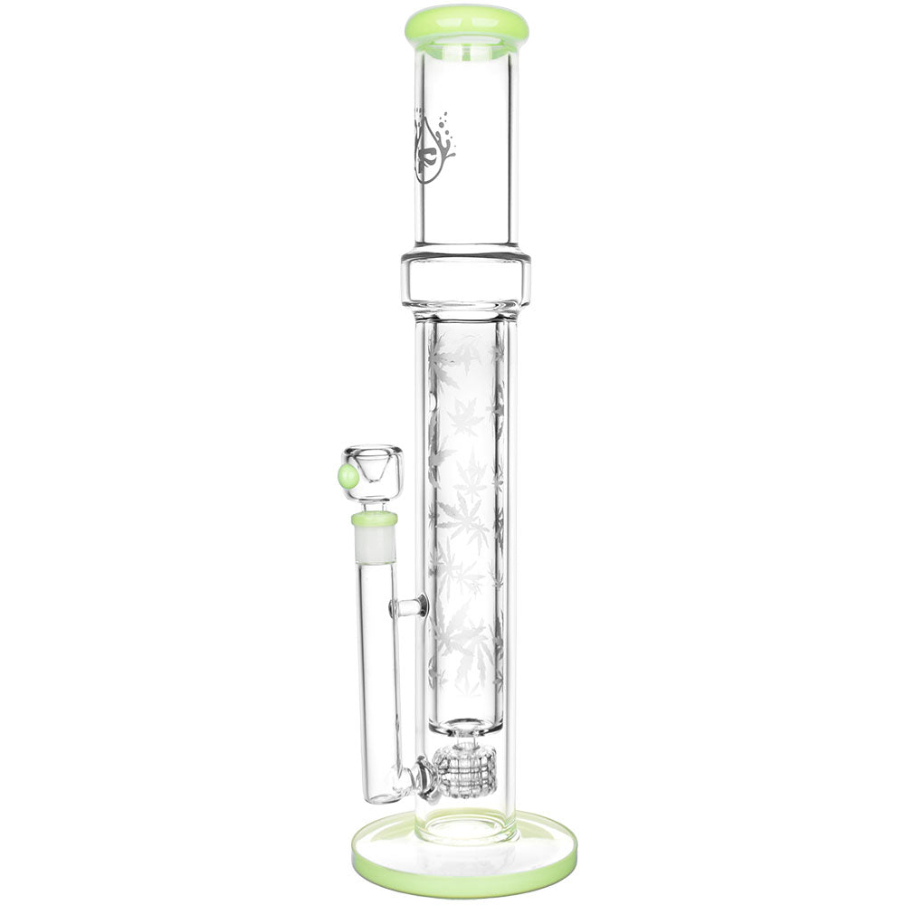 Pulsar Double Wall Perc Tube Water Pipe | 16.75" | 14mm F - Smoke N’ Poke