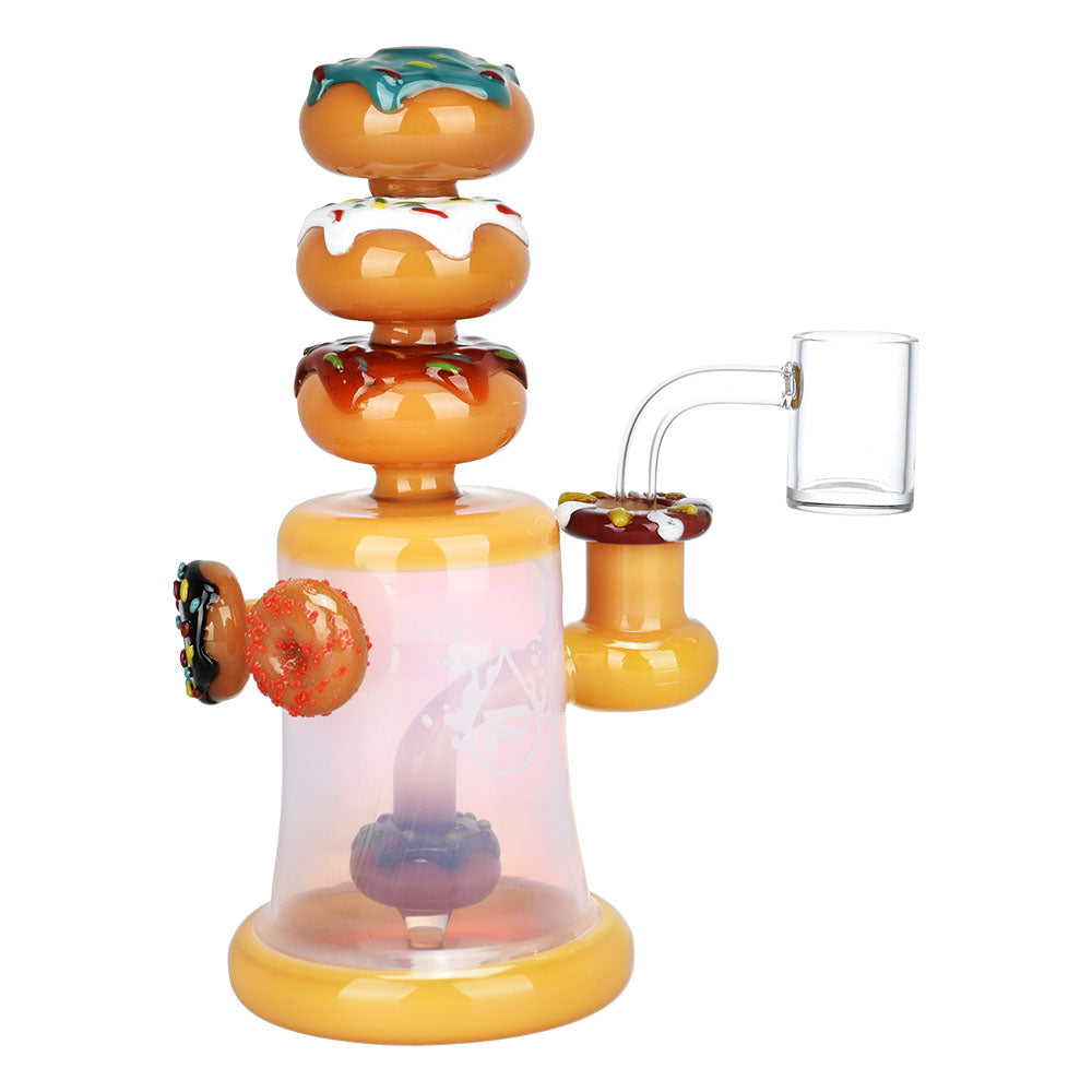 Pulsar Dreamy Donuts Dab Rig | 8" | 14mm F - Smoke N’ Poke