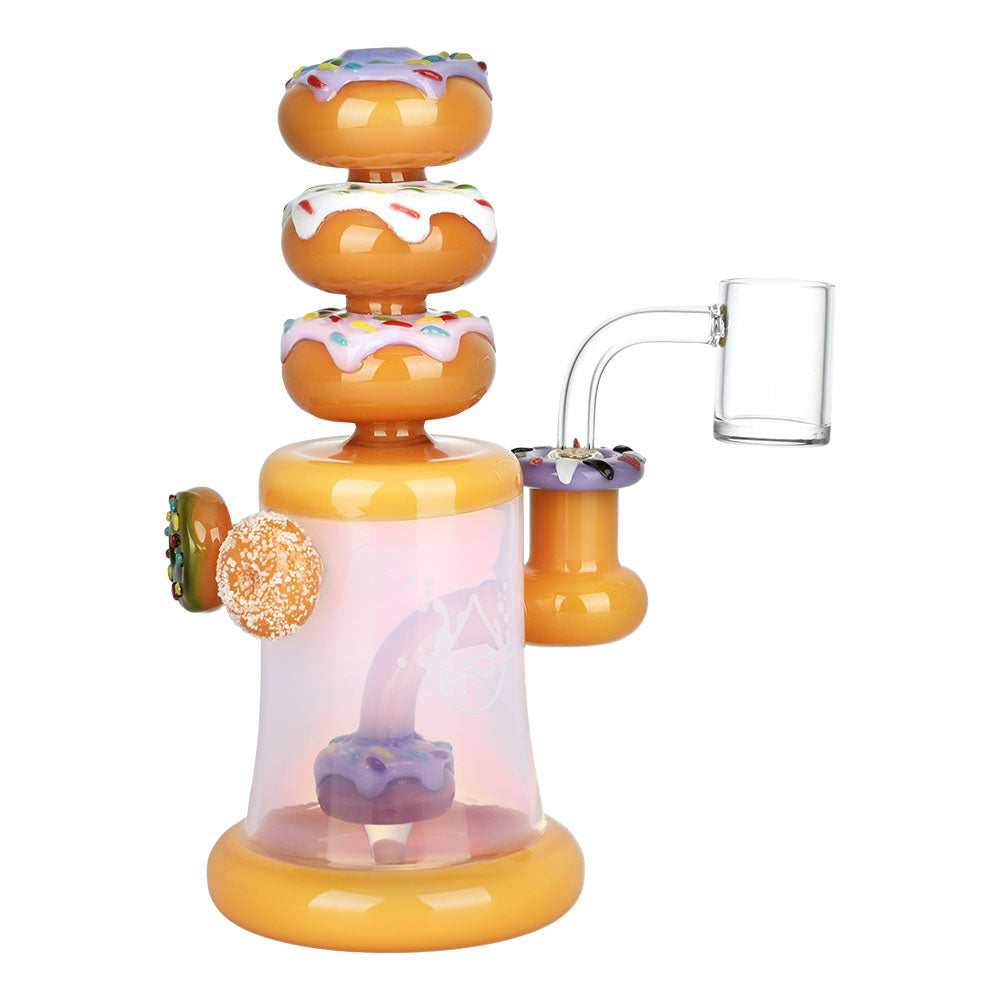 Pulsar Dreamy Donuts Dab Rig | 8" | 14mm F - Smoke N’ Poke