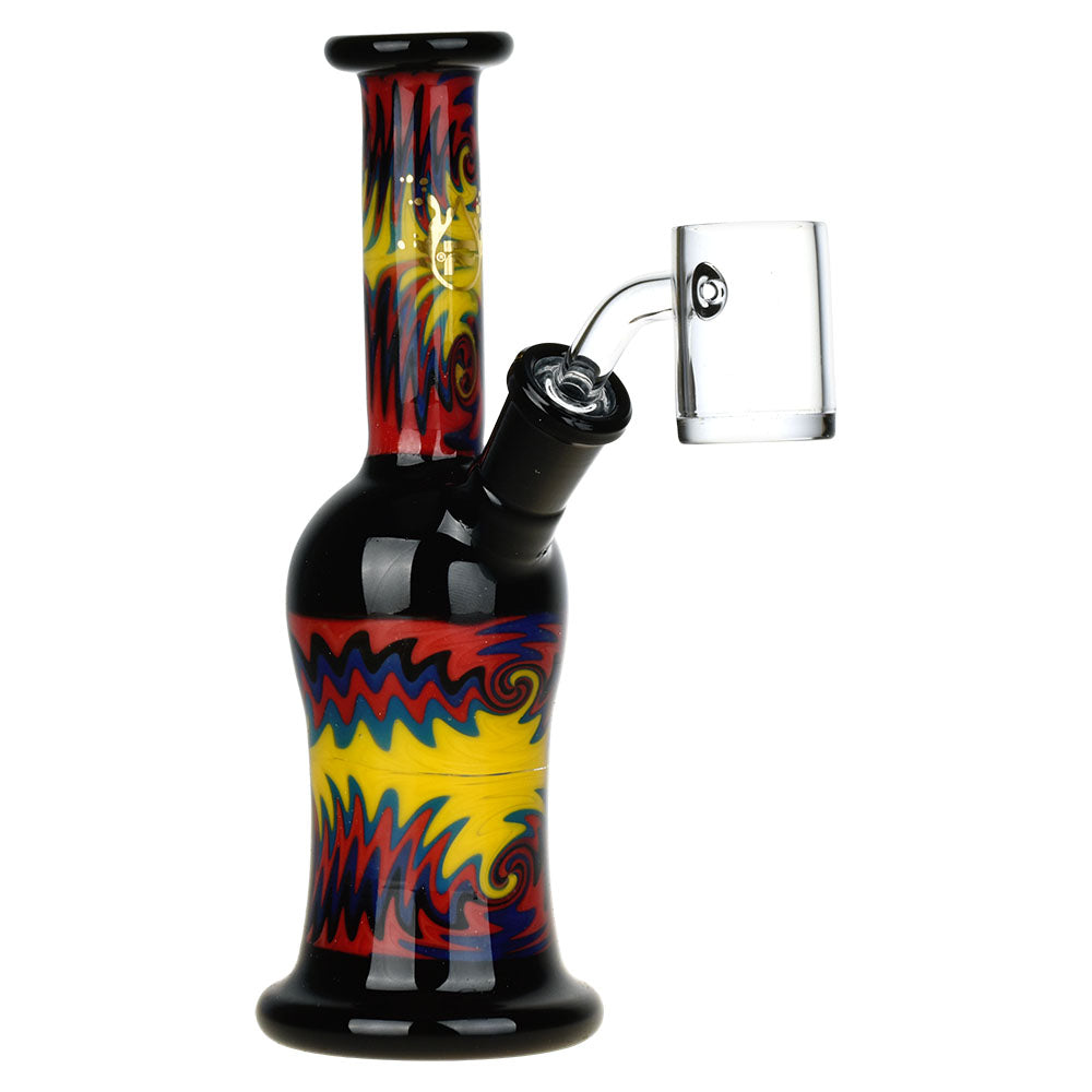 Pulsar Being Here Mini Dab Rig | 6.75" | 14mm F - Smoke N’ Poke