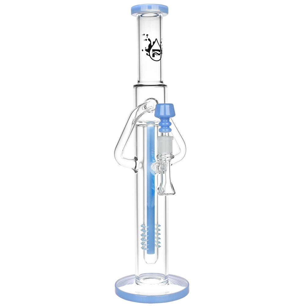 Pulsar Deep Pocket Tube Recycler Water Pipe | 16" | 14mm F - Smoke N’ Poke