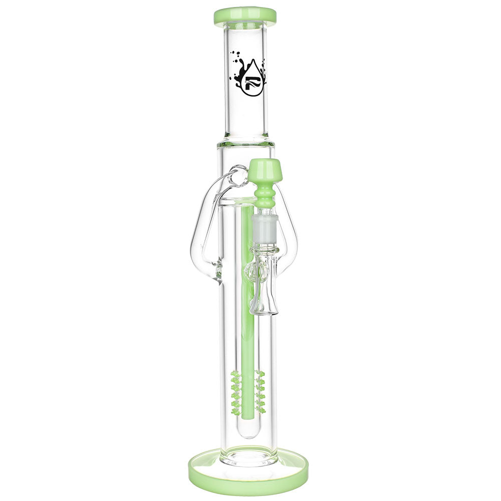 Pulsar Deep Pocket Tube Recycler Water Pipe | 16" | 14mm F - Smoke N’ Poke