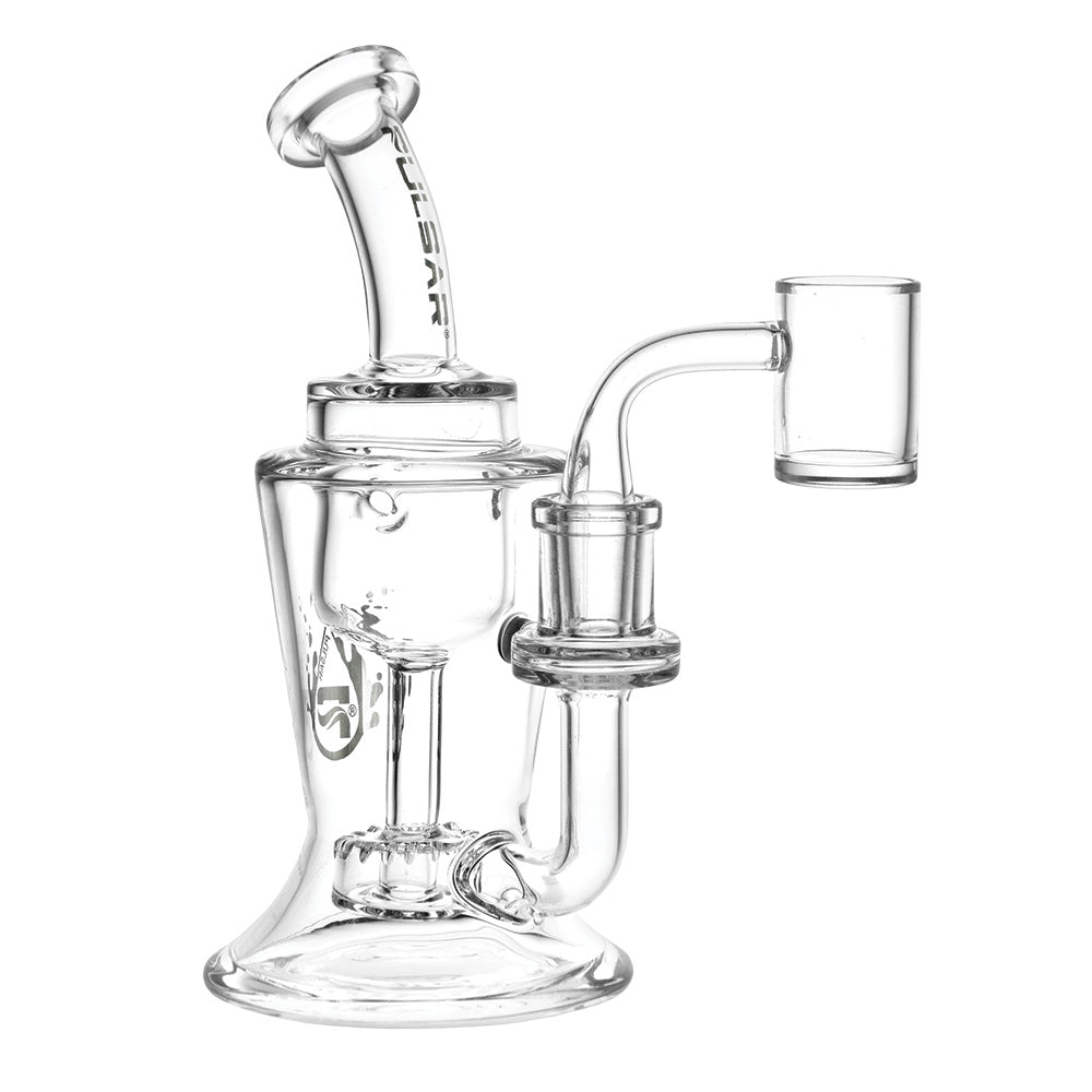 Pulsar Incycler Rig con Circ Perc - 6.75" / 14mm F / Transparente