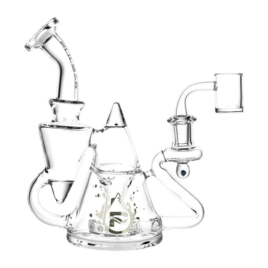 Pulsar Tea Pot Recycler Rig - 7.75" / 14mm F / Clear