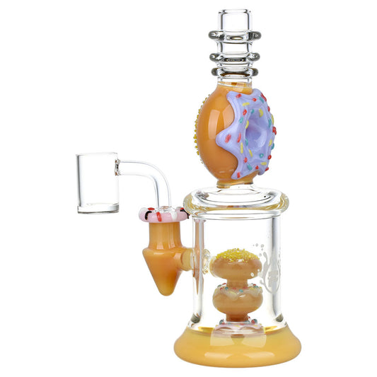 Pulsar Oodles Of Donuts Rig | 7.75" | 14mm F - Smoke N’ Poke