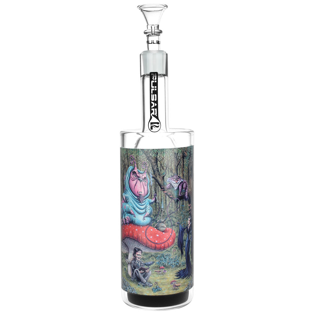 Pulsar Malice in Wonderland Gravity Water Pipe - 11.25" / 19mm F - Smoke N’ Poke