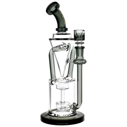 Pulsar Gravity Drip Recycler Water Pipe | 10.25" | 14mm F - Smoke N’ Poke