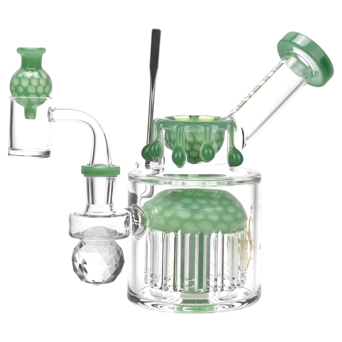 Pulsar Day Drippin' Glass Dab Rig Set | 6" | 14 mm F