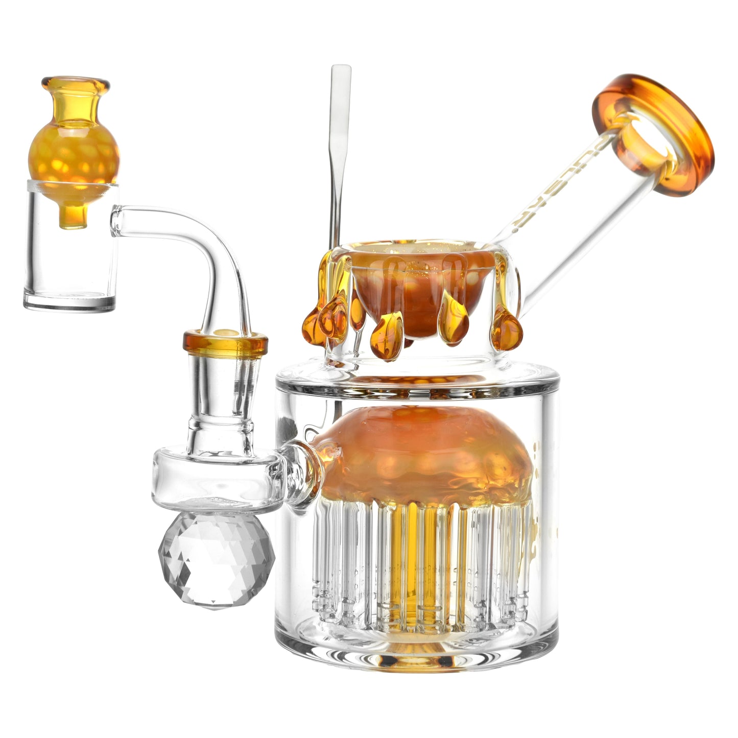 Pulsar Day Drippin' Glass Dab Rig Set | 6" | 14 mm F