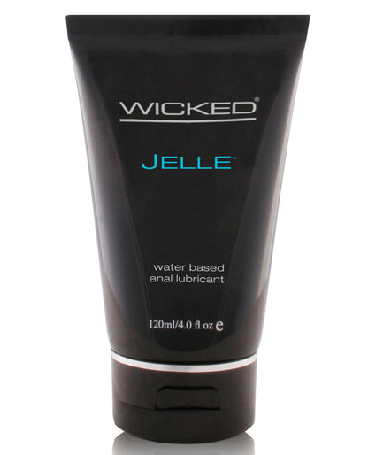 Wicked Sensual Care Jelle Waterbased Anal Lubricant - 4 oz Fragrance Free