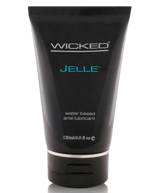 Wicked Sensual Care Jelle Waterbased Anal Lubricant - 4 oz Fragrance Free
