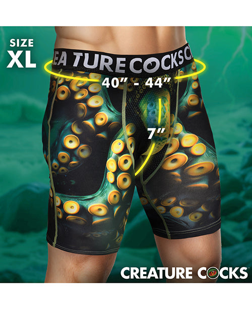Creature Cocks - Creature Wear Monstropus Tentacled Monster Boxer Shorts - MD