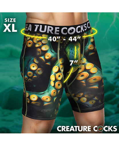Creature Cocks - Creature Wear Monstropus Tentacled Monster Boxer Shorts - MD