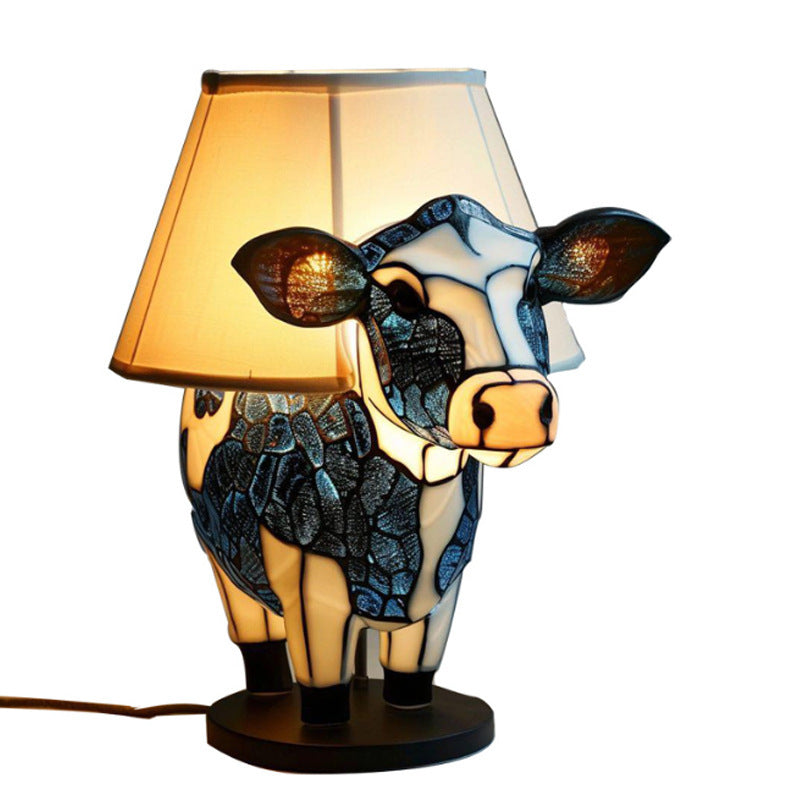 Luminous Bullhead Table Lamp Decoration