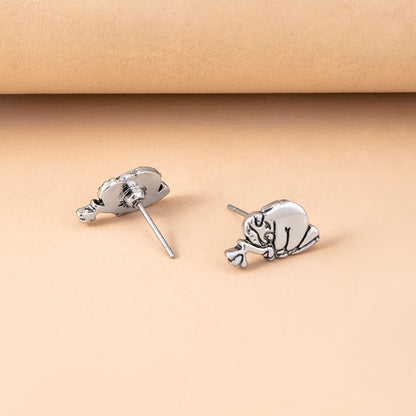 Cute Little Sloth Stud Earrings For Women