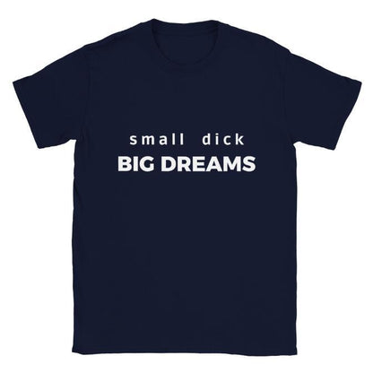 European And American Little Dick Big Dream T-shirt Digital Printing Casual Round Neck Short Sleeves