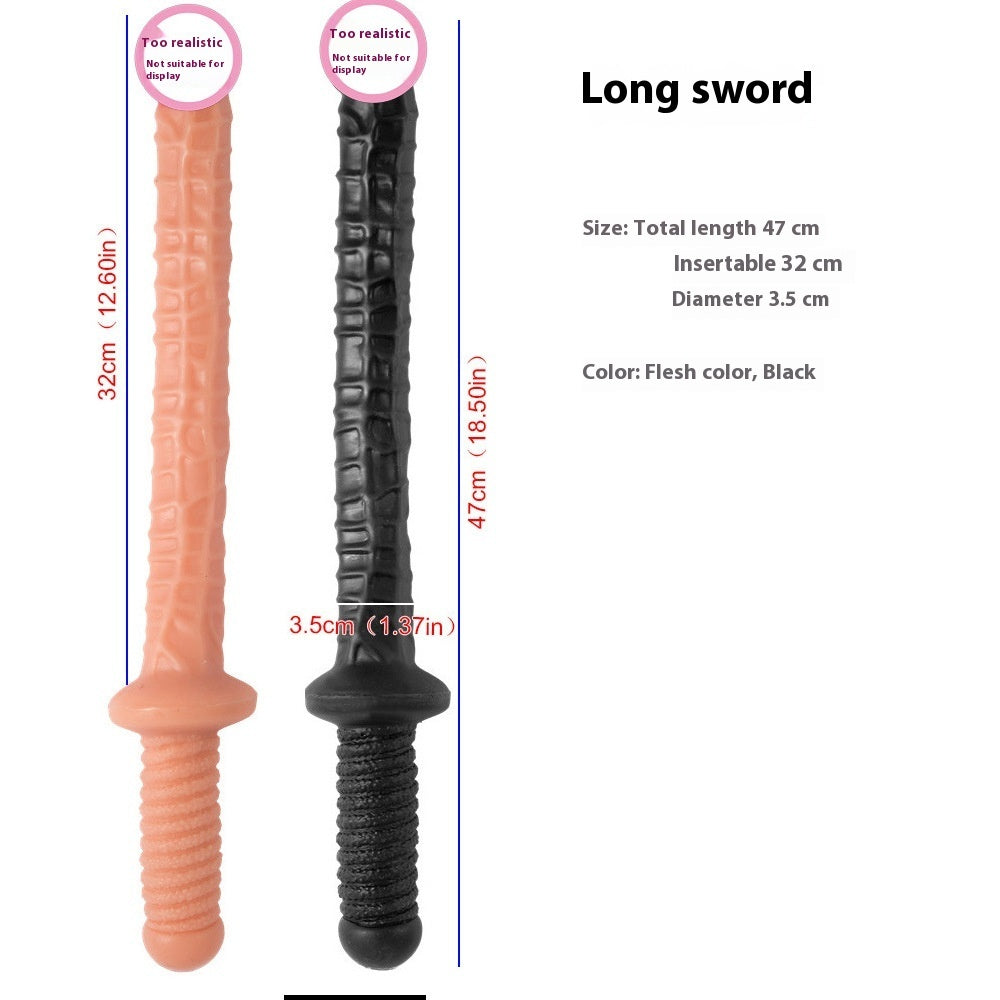 Big Sword Weapon Modeling Simulation Dildo Toy