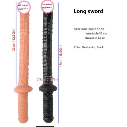 Big Sword Weapon Modeling Simulation Dildo Toy