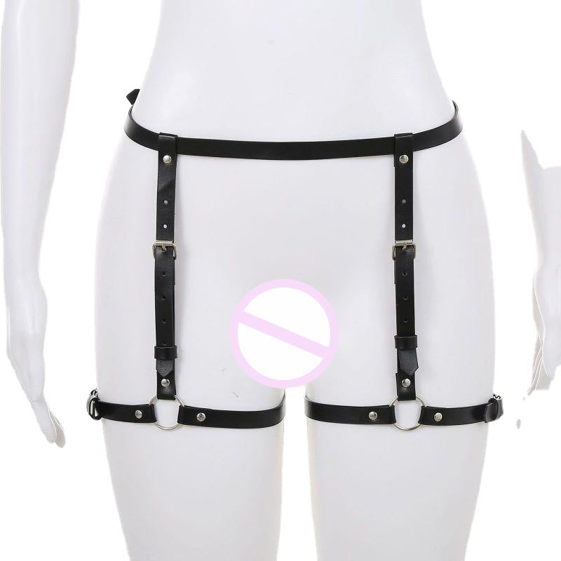 Bondage Bdsm Harness Woman Erotic Lingerie Harness Set - Smoke N’ Poke