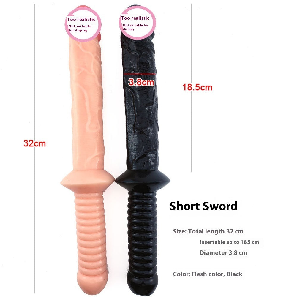 Big Sword Weapon Modeling Simulation Dildo Toy