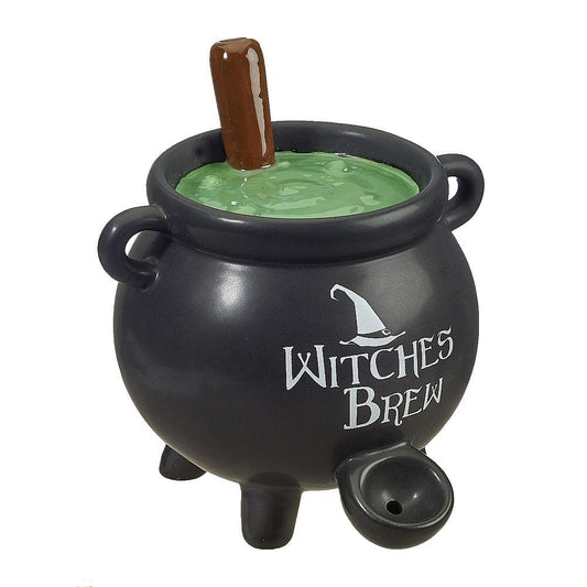 Ceramic Witches Brew Pipe -  (1 Count)