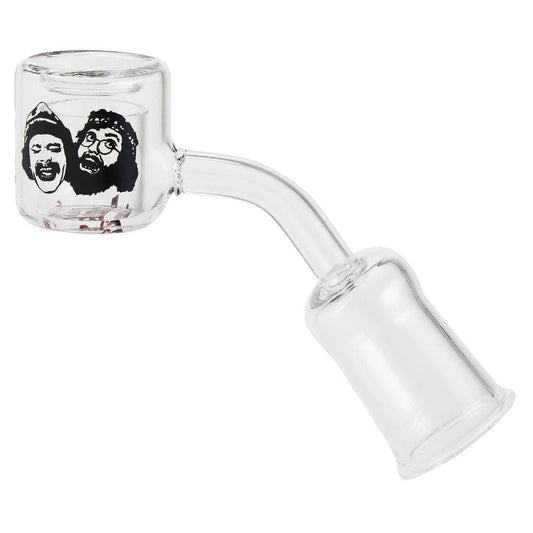 Cheech & Chong - Up In Smoke Qaurtz Bangor 14mm Female 45 Degree - (1 Count)