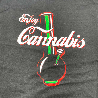 Enjoy Cannabis - Camiseta - Varios tamaños (1 unidad o 3 unidades)