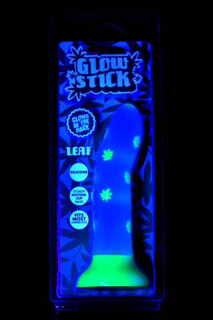 Glow Stick Silicone Dildo – Suction Base – Glows in the Dark