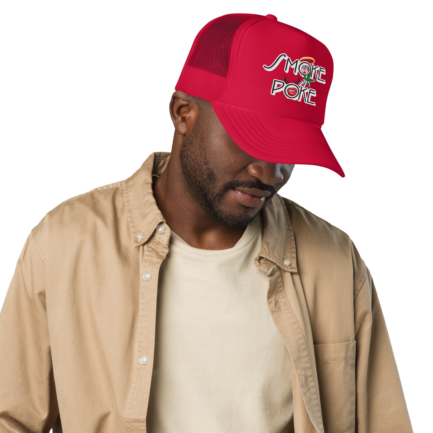 Gorra trucker SmokeN'Poke de espuma