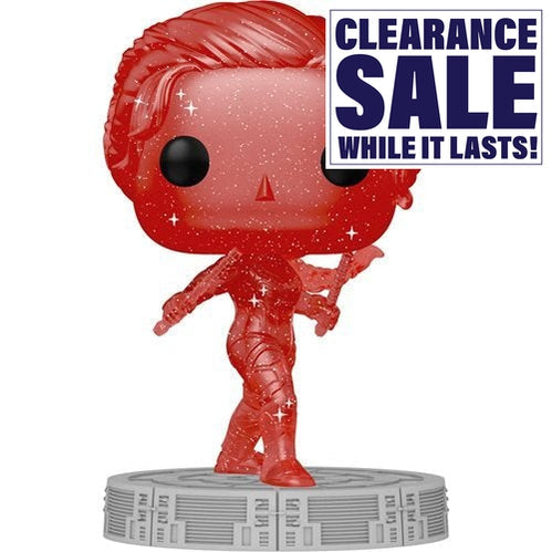 Funko - Vengadores Infinity Saga Black Widow Red Artist Series Pop! Figura de vinilo - Estuche protector - (1 unidad) 