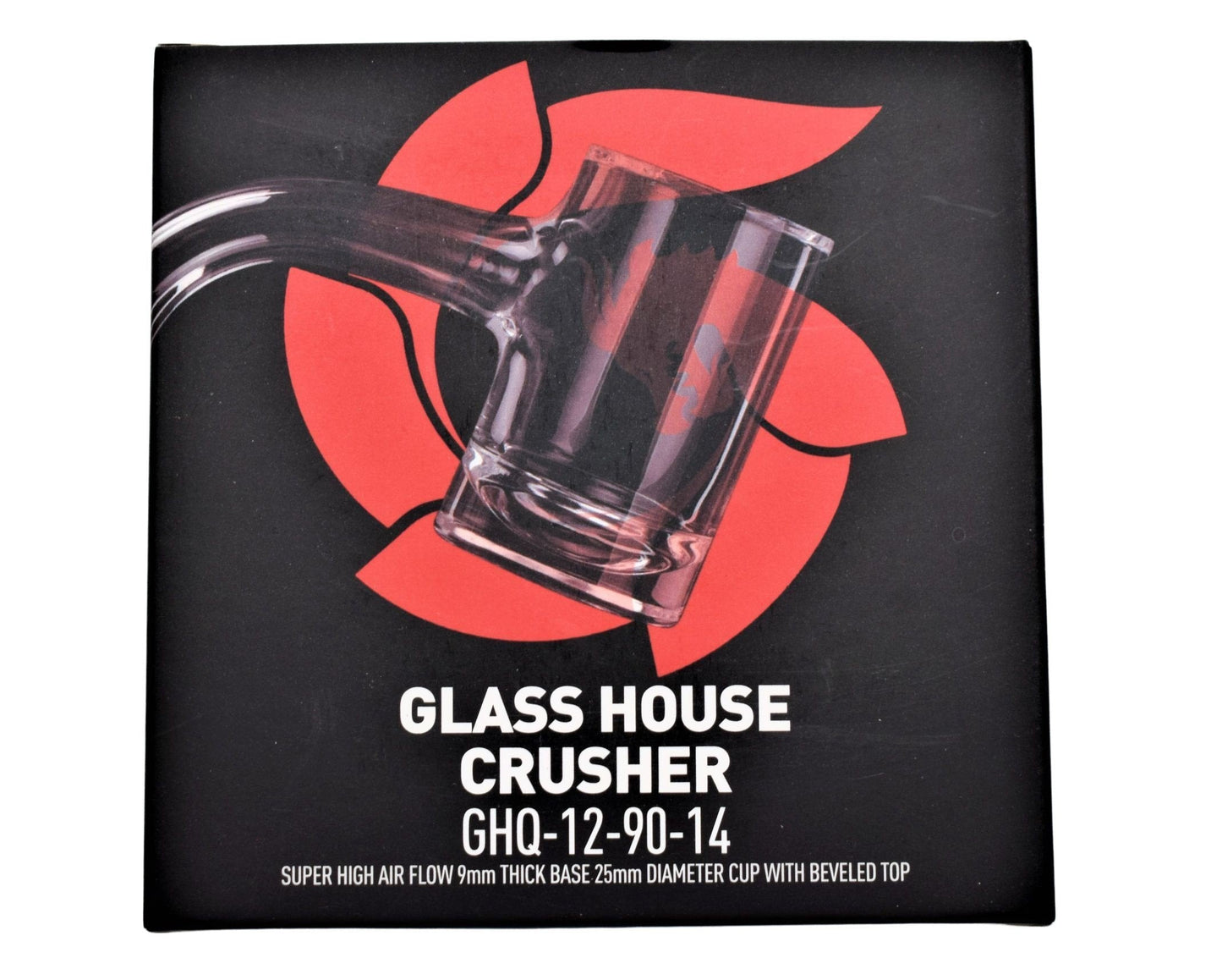 Glass House Crusher 9mm This Base - 14mm Male Bangor - (1 Count)