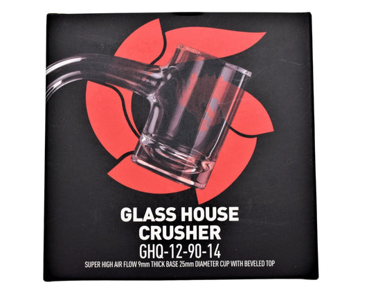 Glass House Crusher 9mm This Base - 14mm Male Bangor - (1 Count)