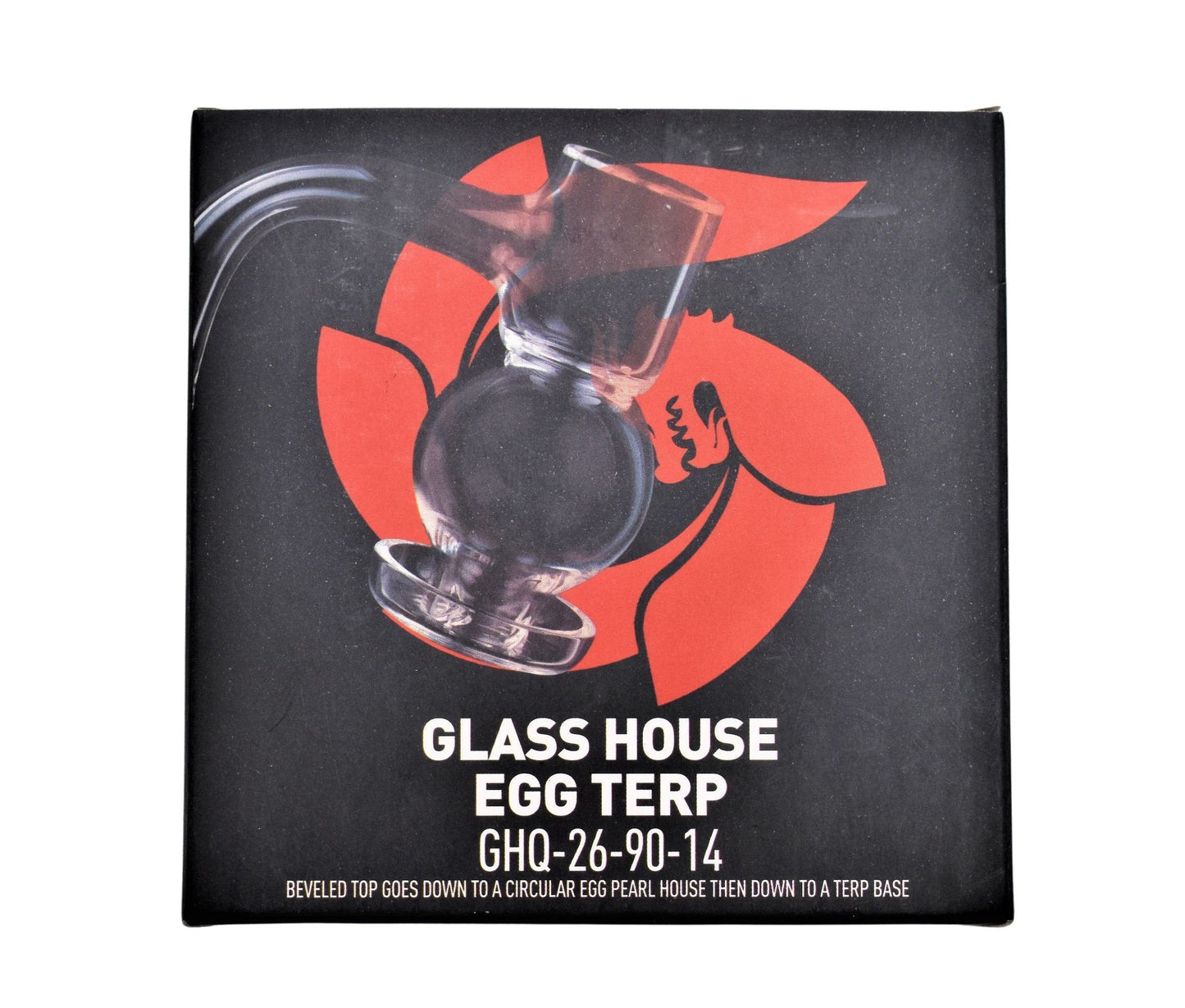 Glass House Egg Terp Bangor macho de 14 mm - (1 unidad)