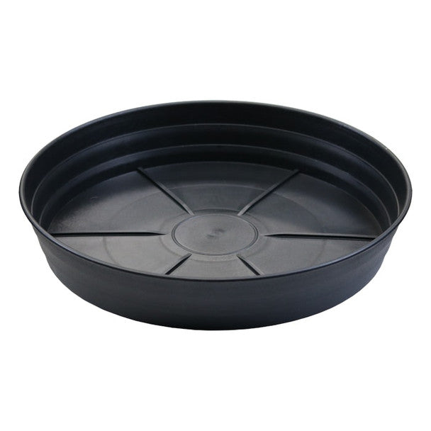 Grow1 Premium Black Injection Pot Saucers - Various Sizes - (1 Count)