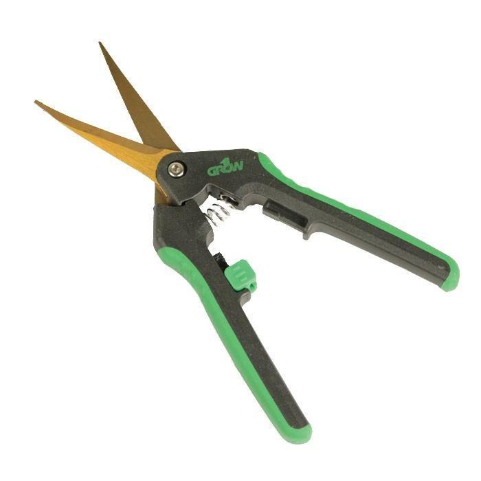 Grow1 Titanium Trimming Shears, Curved Blade scissors - (1 Count)