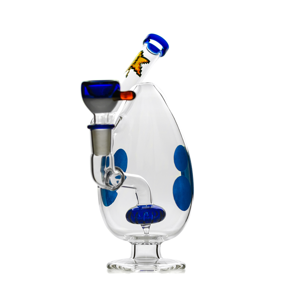 Hemper 9" Spotted Egg XL Water Bubbler - (1 Count)