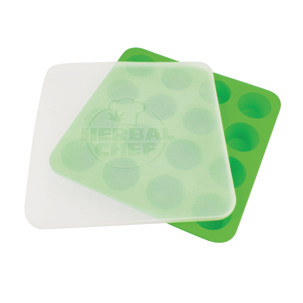 Pulsar Herbal Chef Silicone Tray w/ Lid | Green Eggs - Smoke N’ Poke