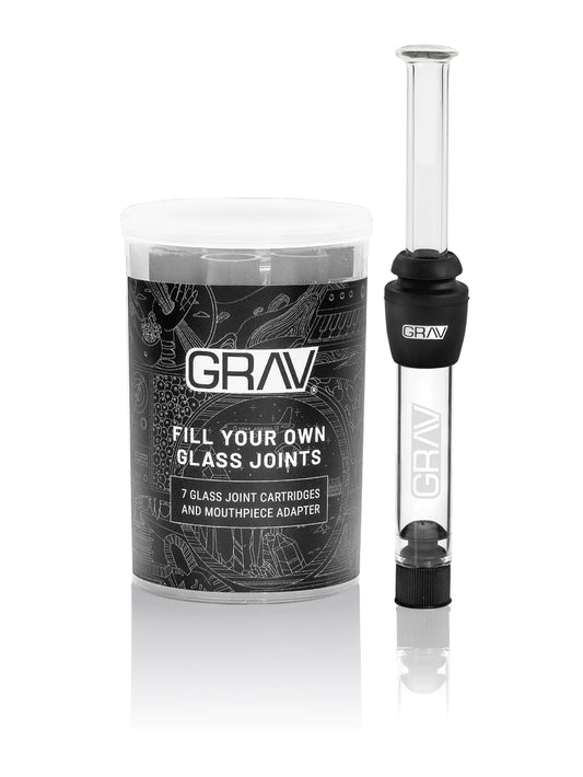 GRAV Fill Your Own Glass Tubes - Set of 7 - Smoke N’ Poke