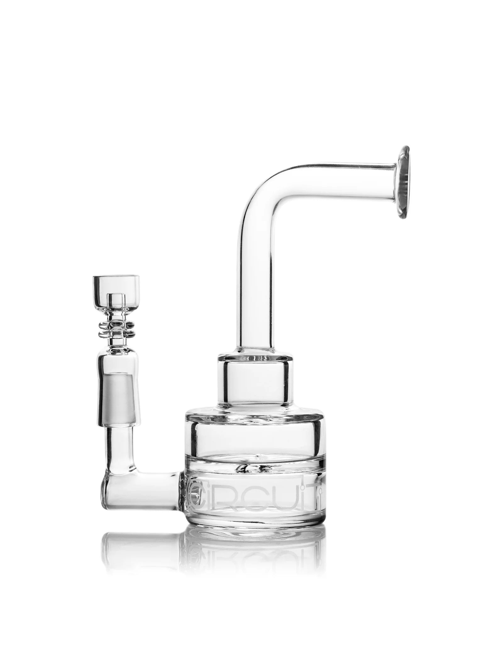 GRAV® LARGE, CLEAR CIRCUIT RIG - Smoke N’ Poke