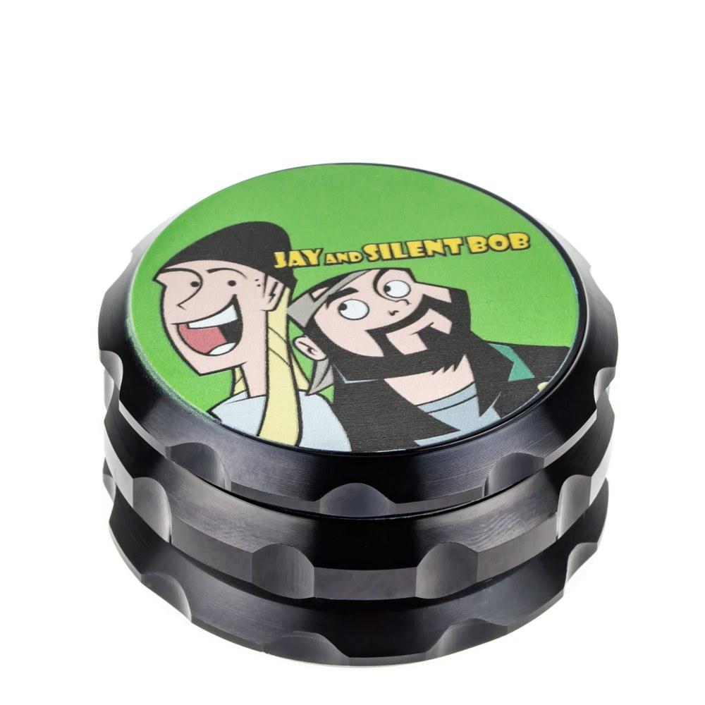 Jay & Silent Bob Aluminum Herb 63mm Grinder - (1 Count)