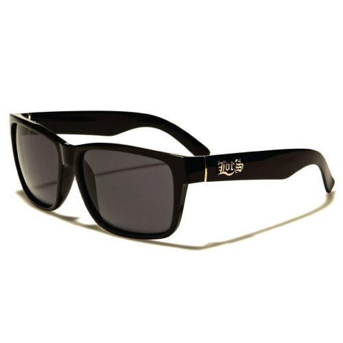 LOCS Classic Unisex Sunglasses - Black - (1 Count or 12 Count)