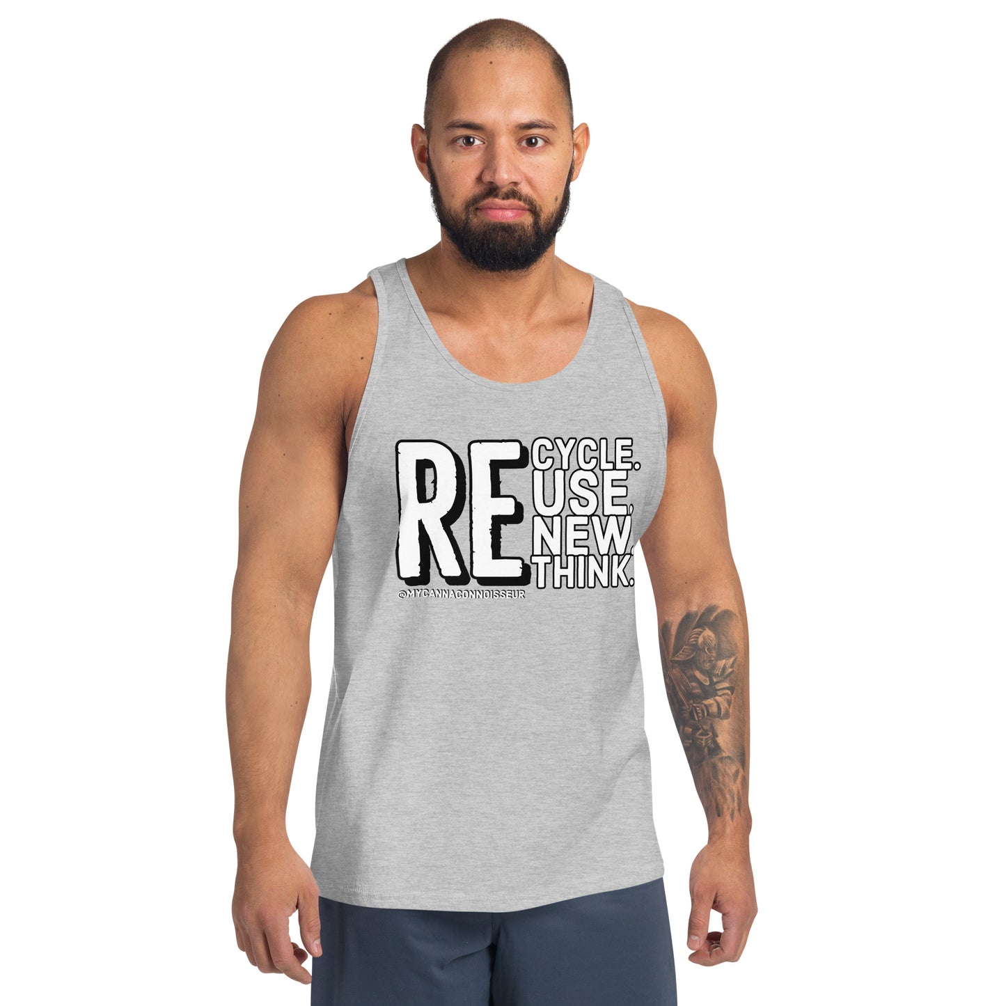 REUSE Men’s Tank Top - Smoke N’ Poke