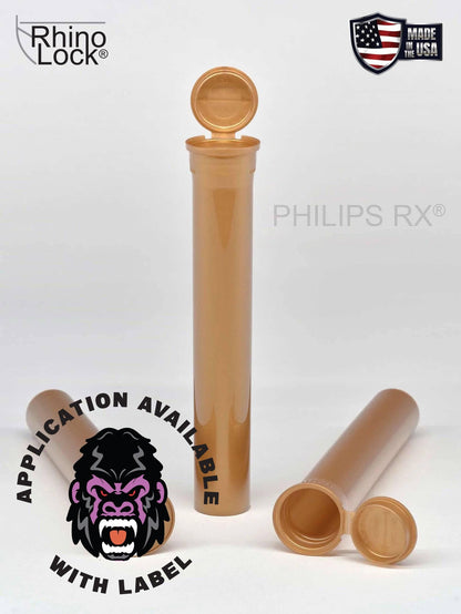 Philips RX 116mm Blunt Tube - Gold - CPSC Child Resistant - (475 Count)