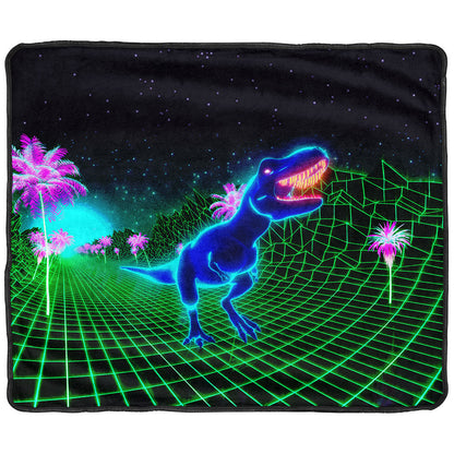 Pulsar Fleece Throw Blanket - Smoke N’ Poke